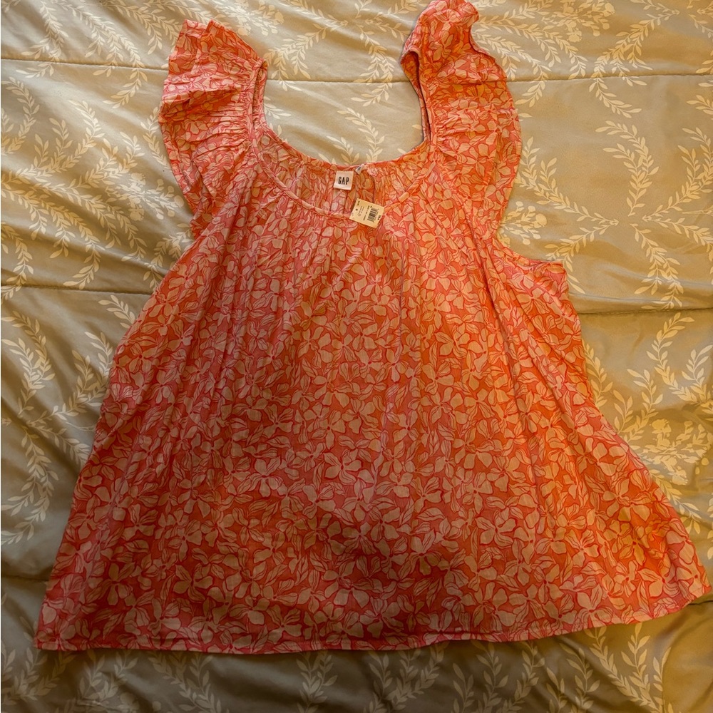 Gap floral tank size xxl NWT